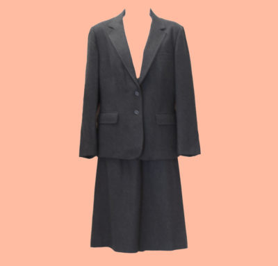 Vintage Evan-Picone Suit | 1970s Wool Skirt Suit