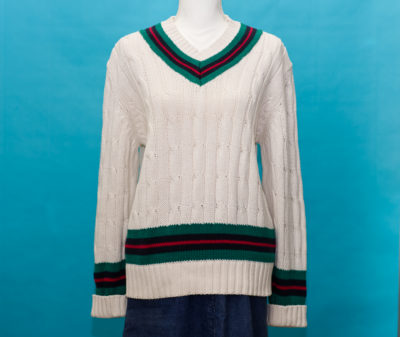 Vintage 1980s V-Neck Sweater