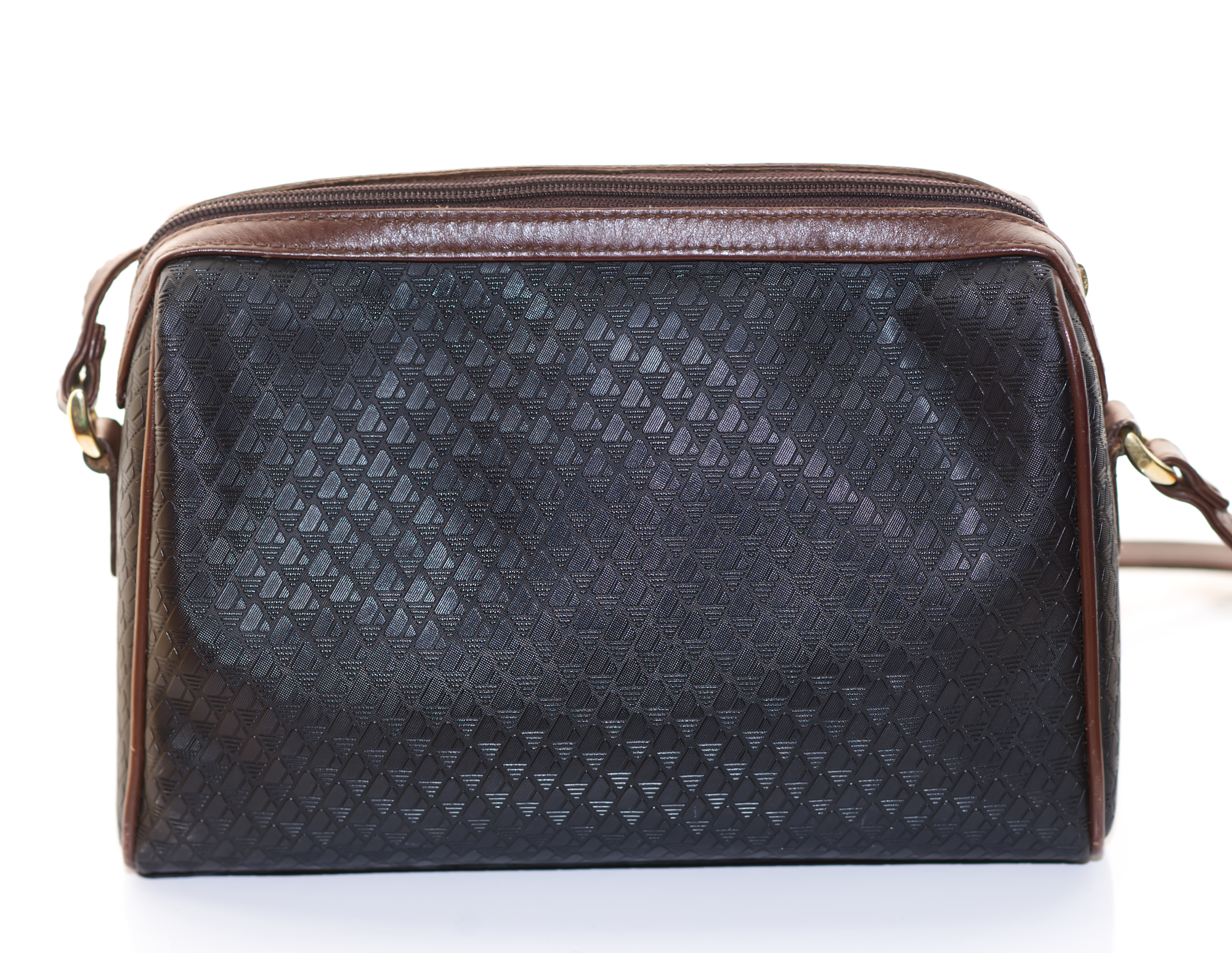 Liz Claiborne Purse Handbag Gray Triangle Logo Leather Bag Preppy 1985 Vtg  80s | eBay