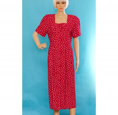 Vintage 1980s Red Dress