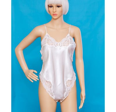 Vintage 1980s Victoria's Secret Ivory Teddy