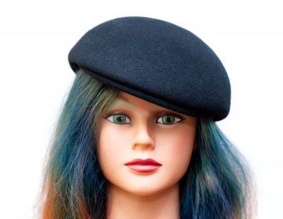 Vintage 1970s Wool Ascot Cap