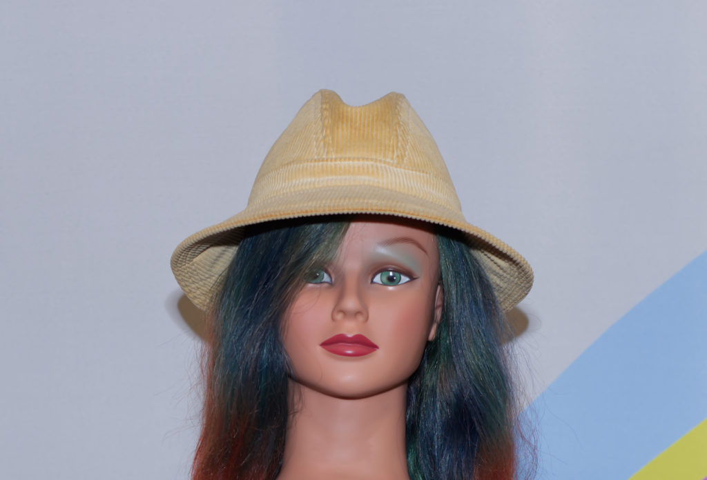 Vintage 1980s Corduroy Hat