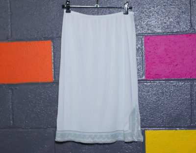 Vintage 1960s Aqua Half Slip by Kayser