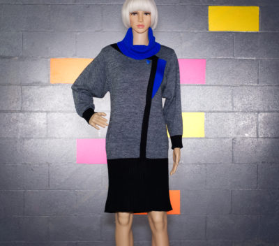 Vintage 1980s Sweater Dress