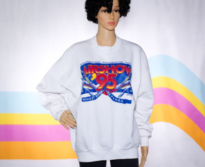 Vintage 1990s Wings Over Venango Airshow Sweatshirt