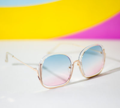 Oversized Sunglasses Pastel Fade Lenses | Bohemian Dream