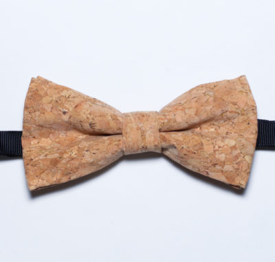 Cork Bow Tie Natural Tan
