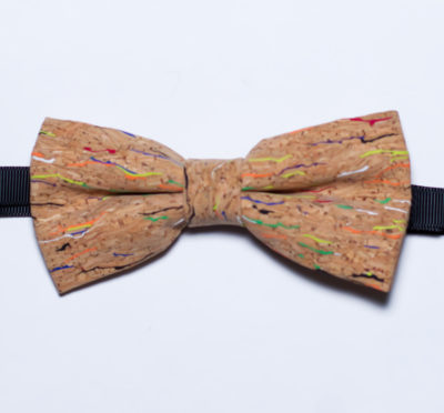Retro Cork Bow Tie Colorful