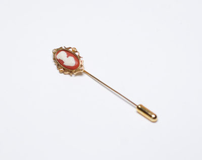 Vintage Cameo Stick Pin