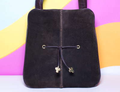 Vintage 1960s Brown Handbag