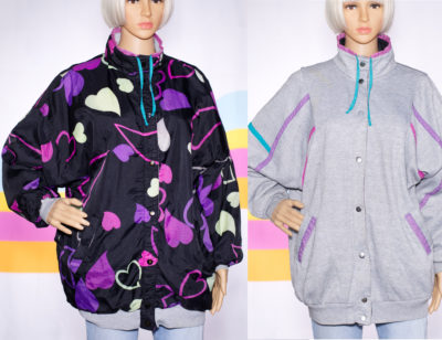 Vintage 1990s Reversible Jacket Sweatshirt