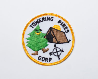 Vintage Rare 1990s Towering Pines Camp Patch