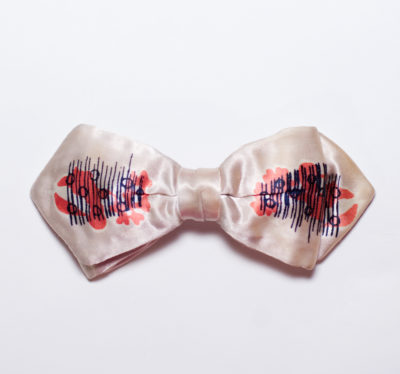 Vintage 1950s Mid Century Modern Bow Tie by Wembley