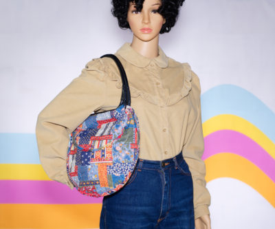 Vintage 1970s Quilted Handbag