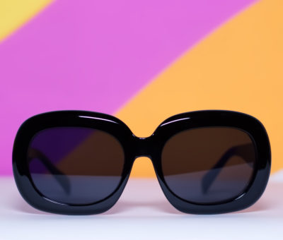 Mod Black Frame Sunglasses