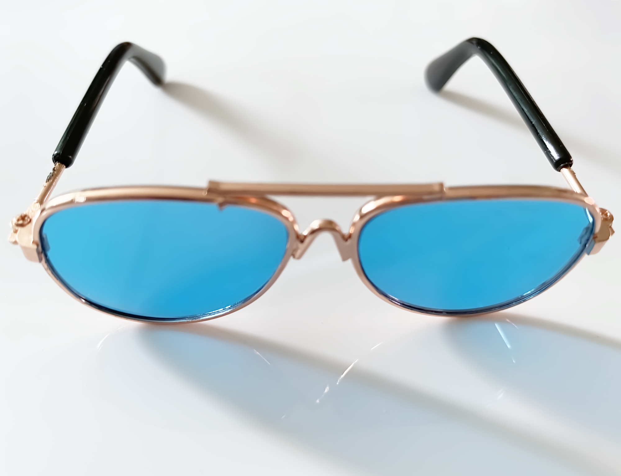 Retro Aviator Cat Sunglasses - Image 4