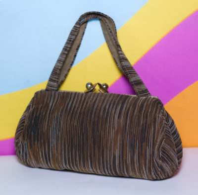 Vintage 1950s Brown Handbag