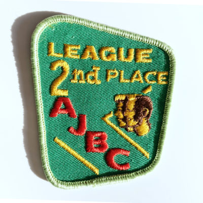 Rare Vintage 1960s Bowling Patch AJBC