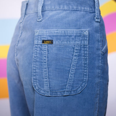 Vintage 1970s Lee Blue Cords