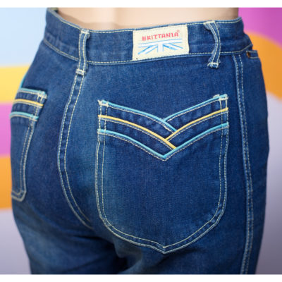 Rare Vintage 1980s Brittania Jeans