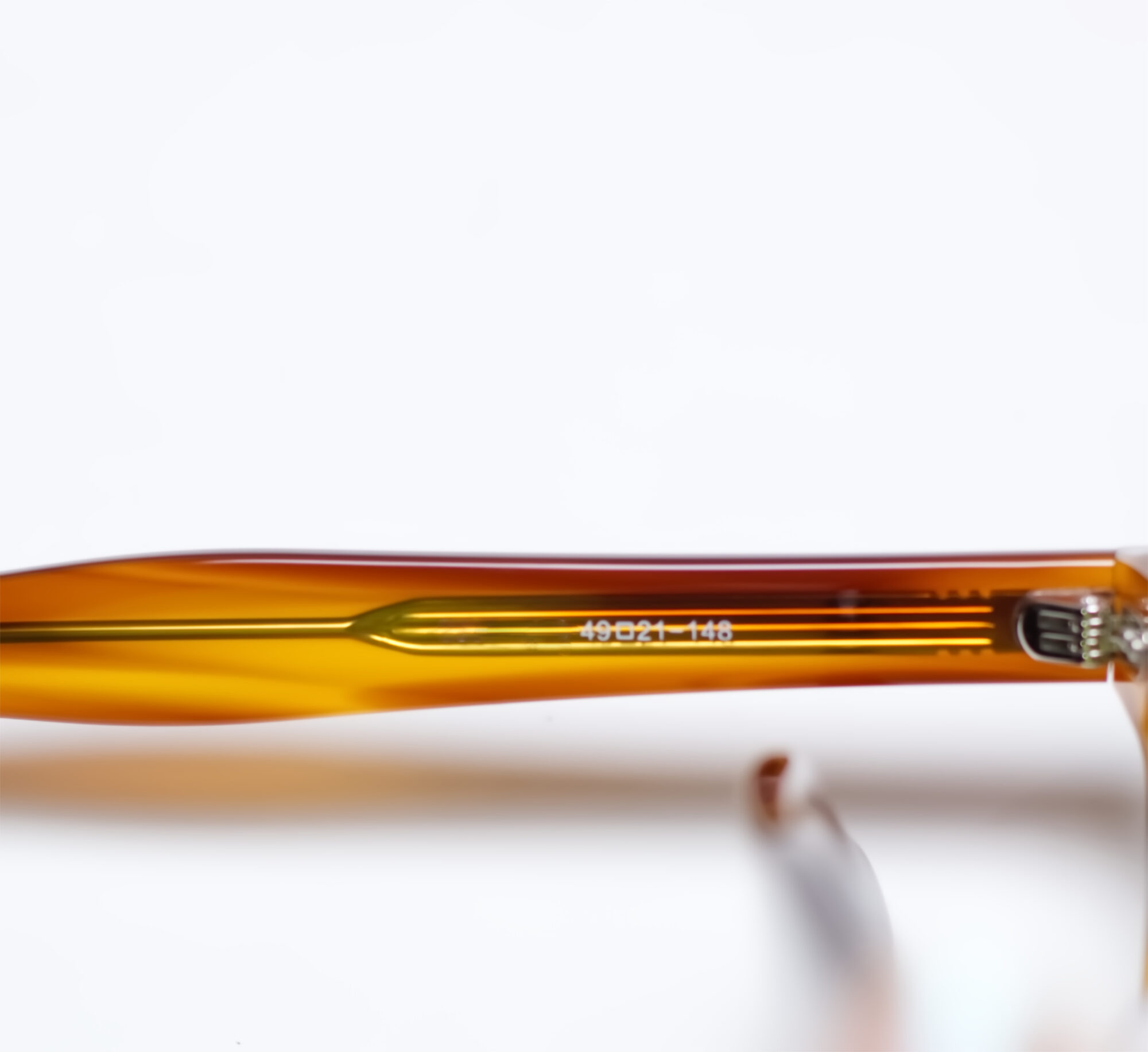 Retro Horn-Rimmed Brown Eyeglass Frames - Image 8