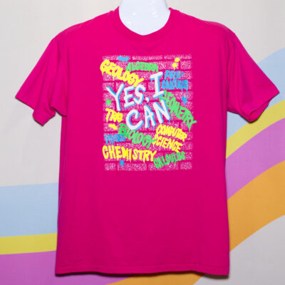 Vintage 1980s Pink Academic T-Shirt