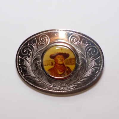 Vintage 1970s John Wayne Belt Buckle