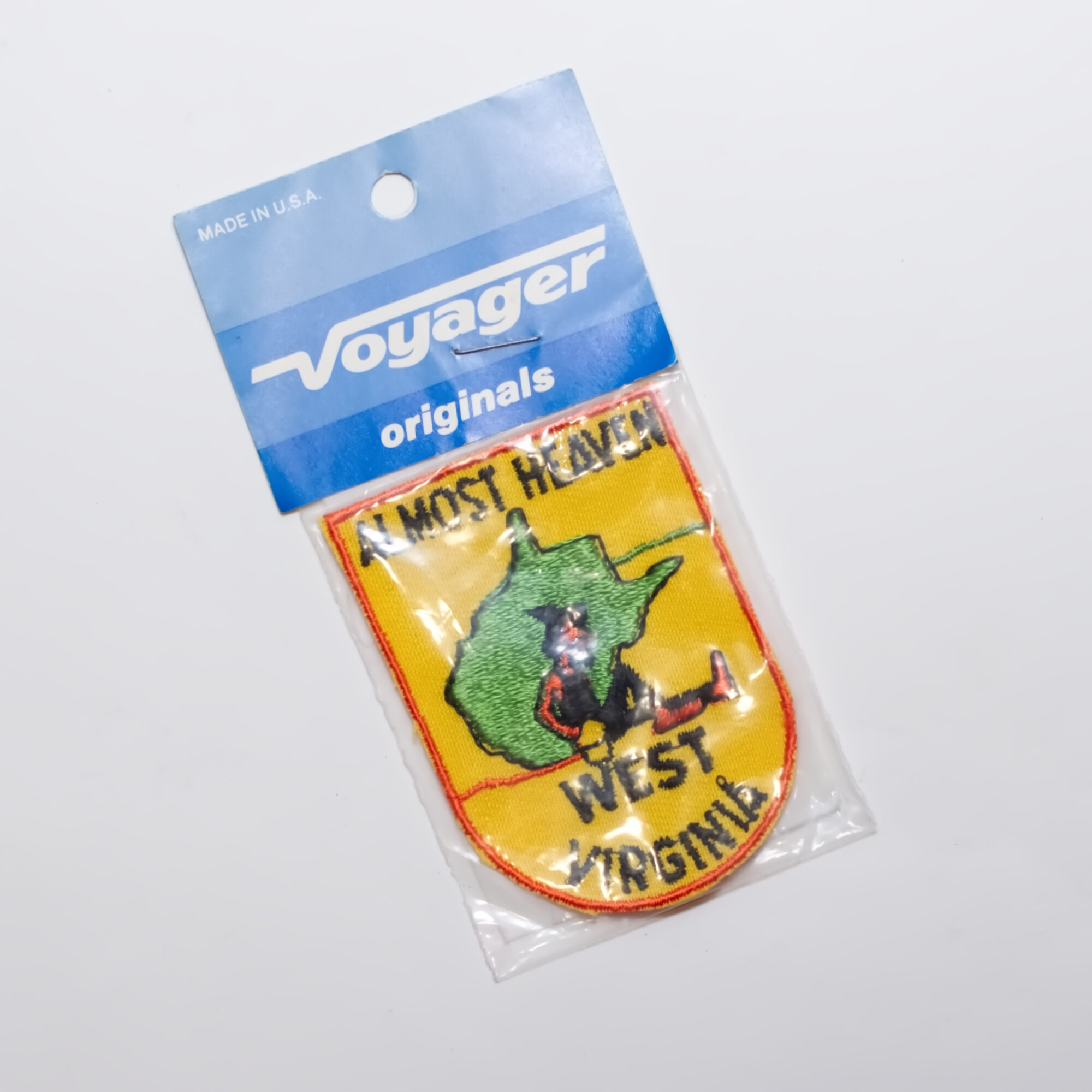 Vintage Kitschy West Virginia Patch in Original Packaging - Image 2