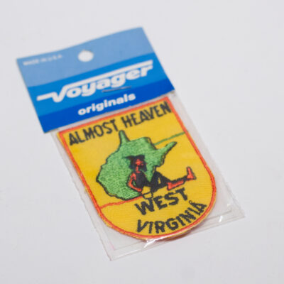 Vintage Kitschy West Virginia Patch in Original Packaging
