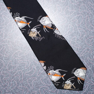 Vintage 1970s Fish Necktie