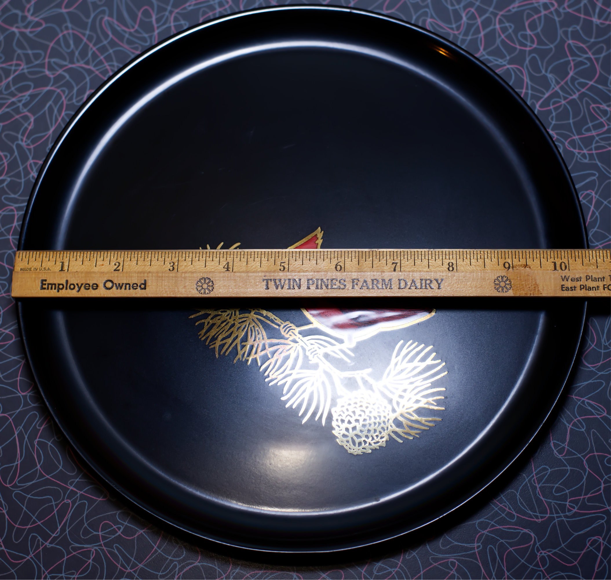 Vintage 1960s Cardinal Couroc Tray - Image 5