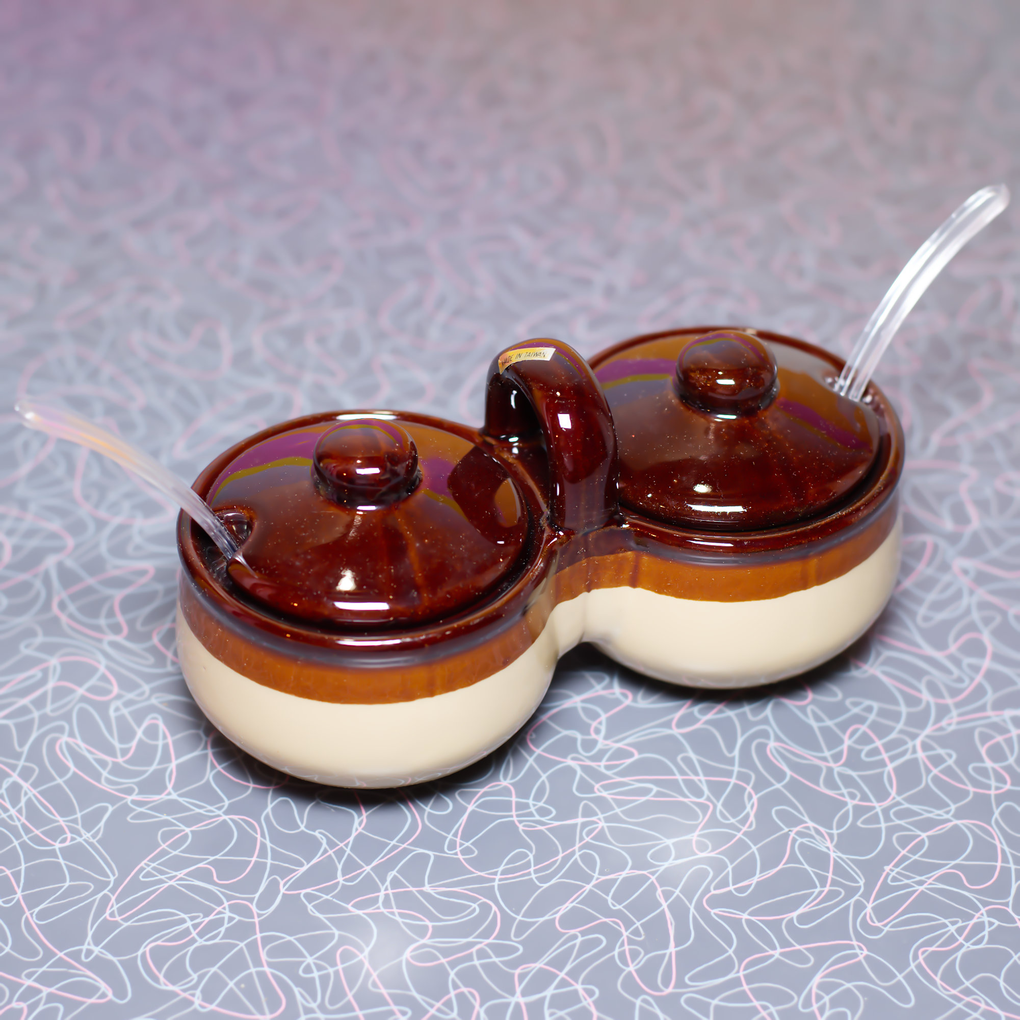 Vintage 1980s Condiment Set | New Old Stock - Image 3