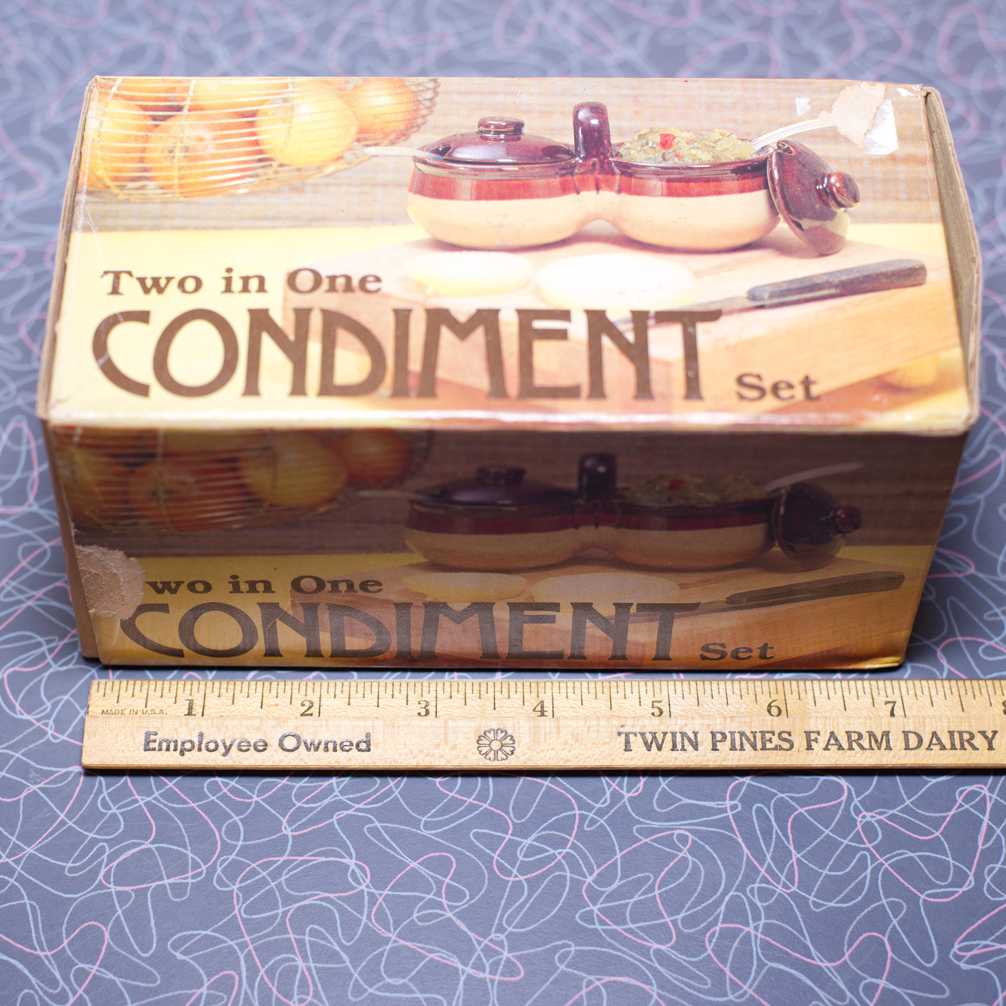 Vintage 1980s Condiment Set | New Old Stock - Image 6