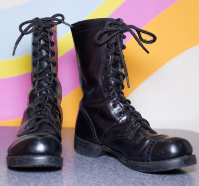 Vintage Corcoran Jump Boots Black Combat Boots | Size 8