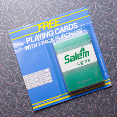 Vintage 1980s Salem Lights Playing Cards Deck | New Old Stock