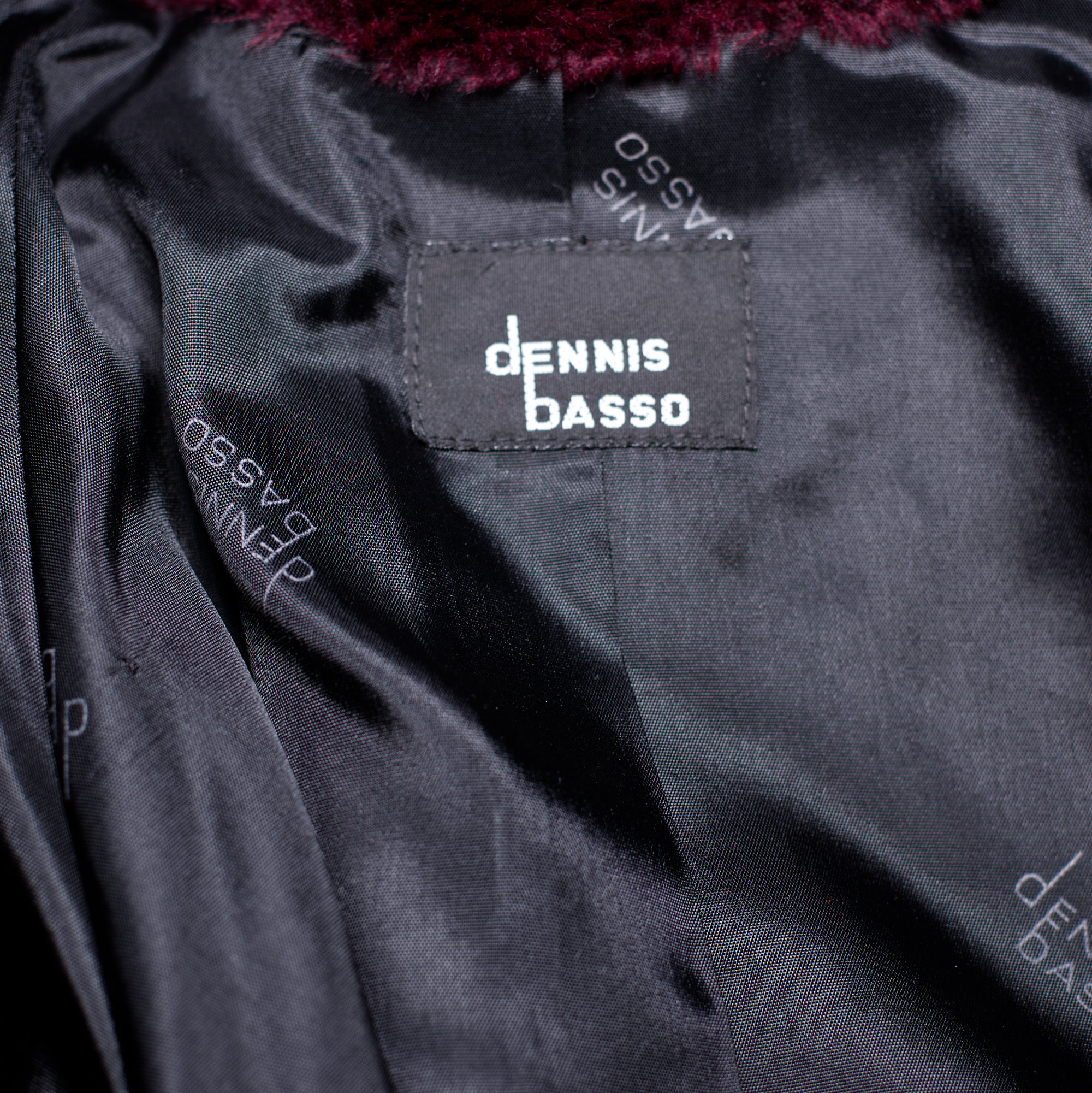 Vintage 1990s Brown Faux Fur Coat by Dennis Basso - Image 6