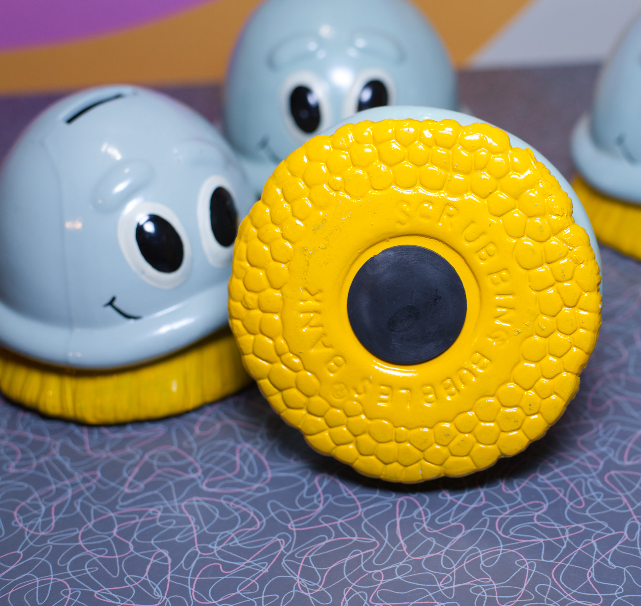 Vintage Scrubbing Bubbles Ceramic Bank - Image 4