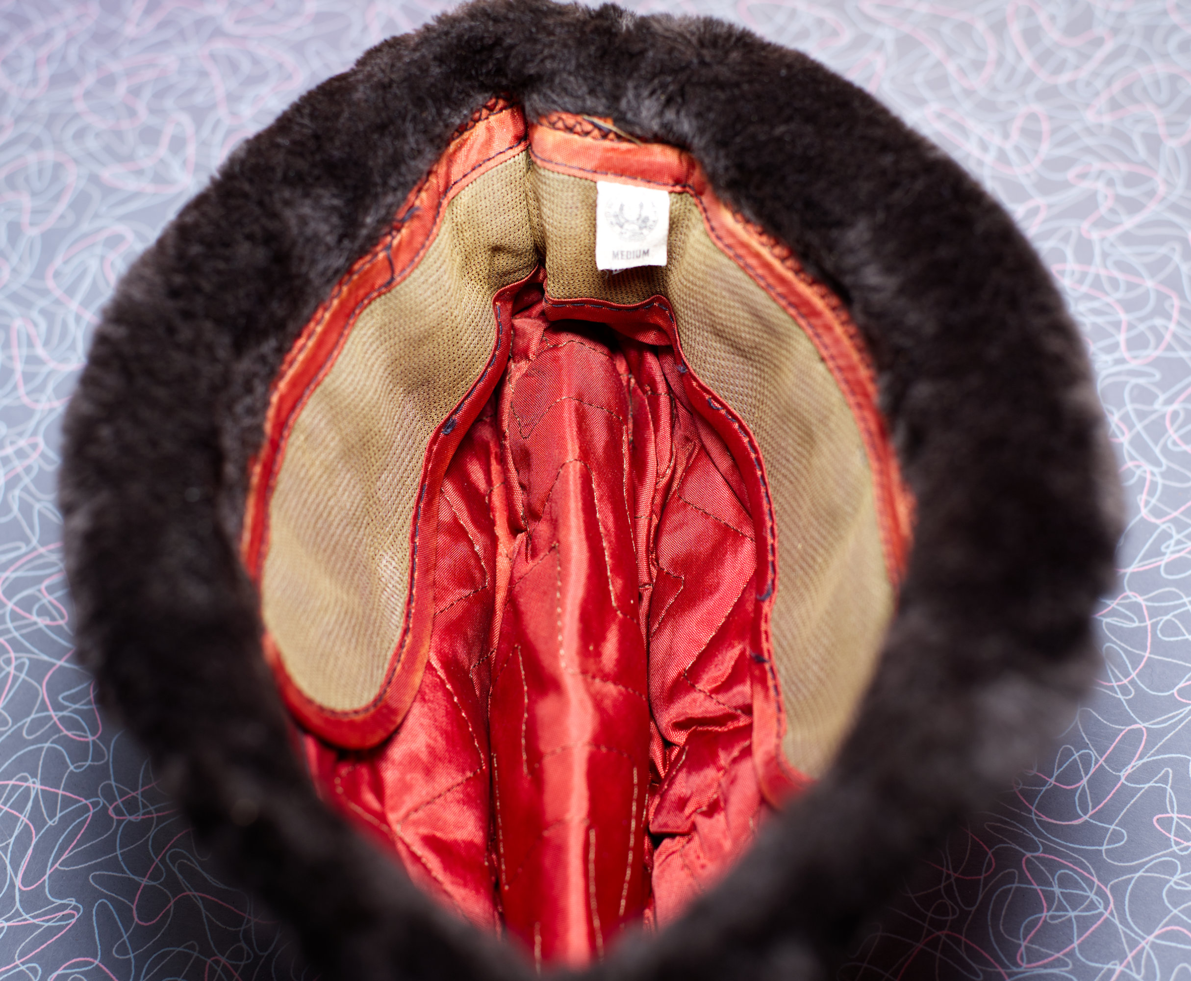 Vintage Brown Faux Fur Trilby Hat - Image 5