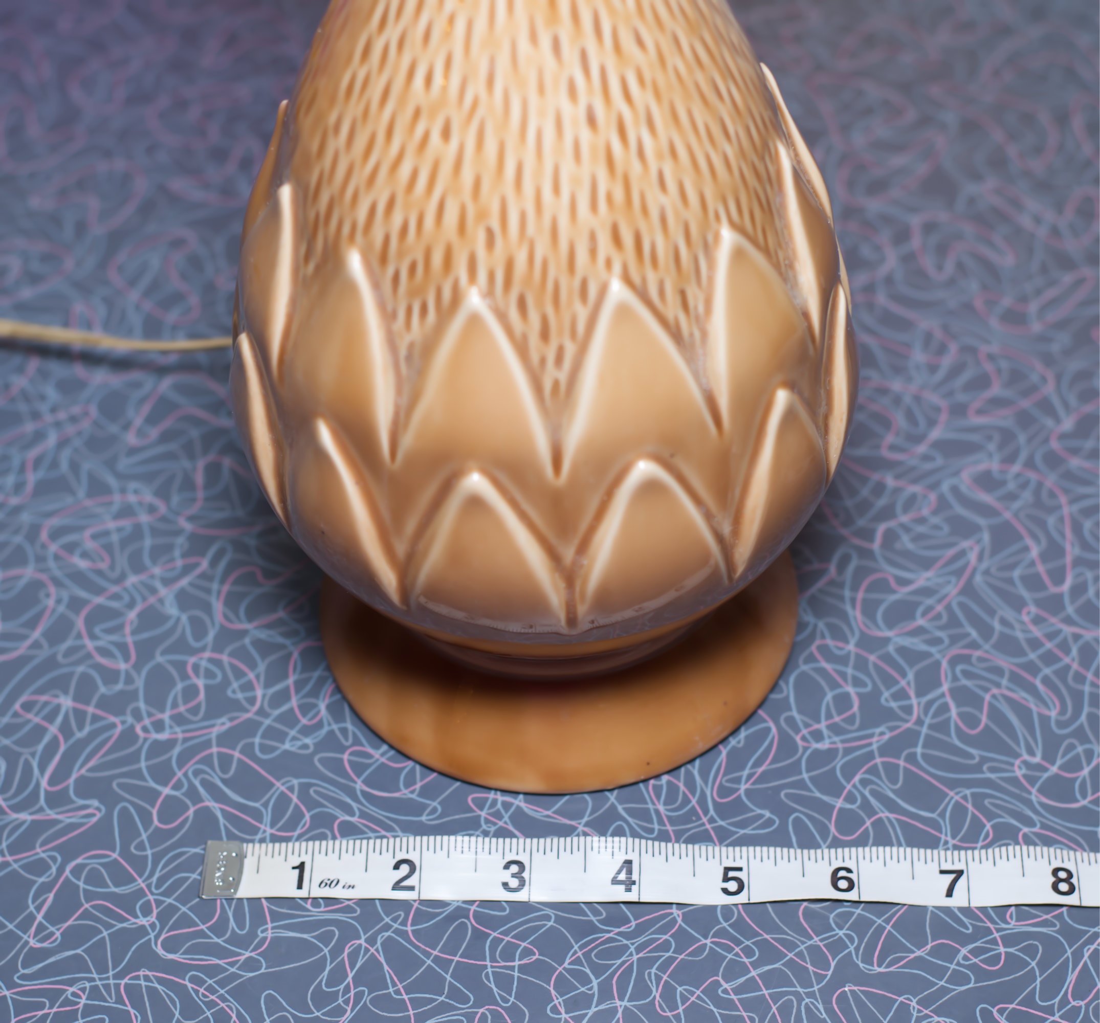 Vintage Mid-Century Ceramic Table Lamp - Image 7