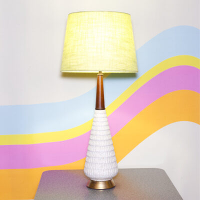 Vintage 1960s Mid-Century Ceramic Table Lamp